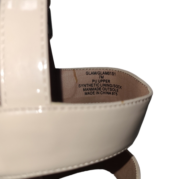 Steve Madden Strappy Nude Heels Size 7 - Picture 4 of 5